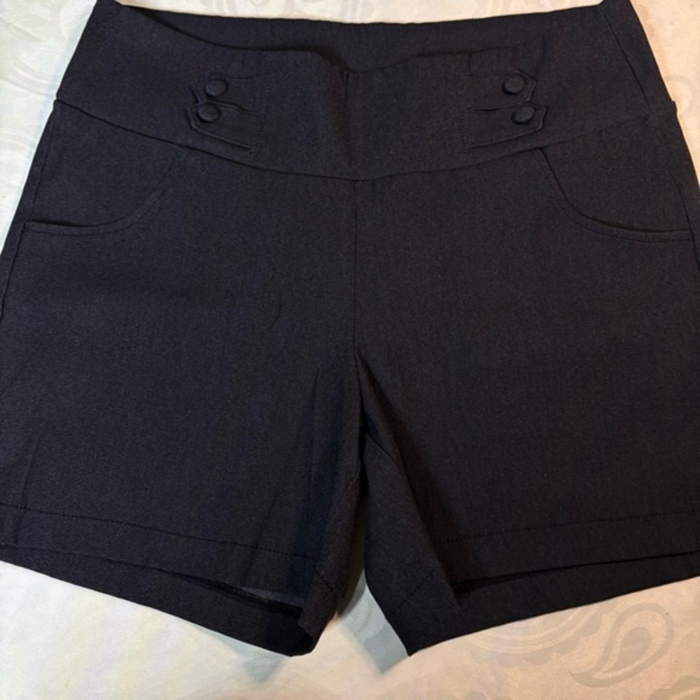 Classic Black Women's pinup high waist Shorts